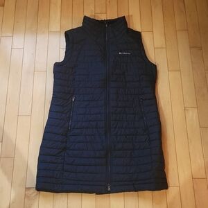Long XL women's Columbia vest